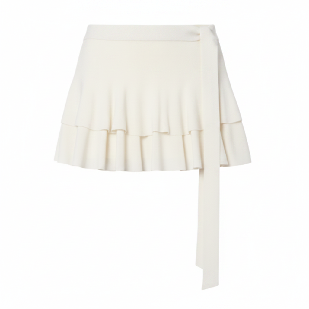 Women's mini skirt polka dot shorts