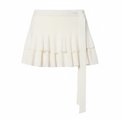 Women's mini skirt polka dot shorts