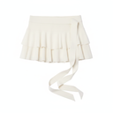 Women's mini skirt polka dot shorts