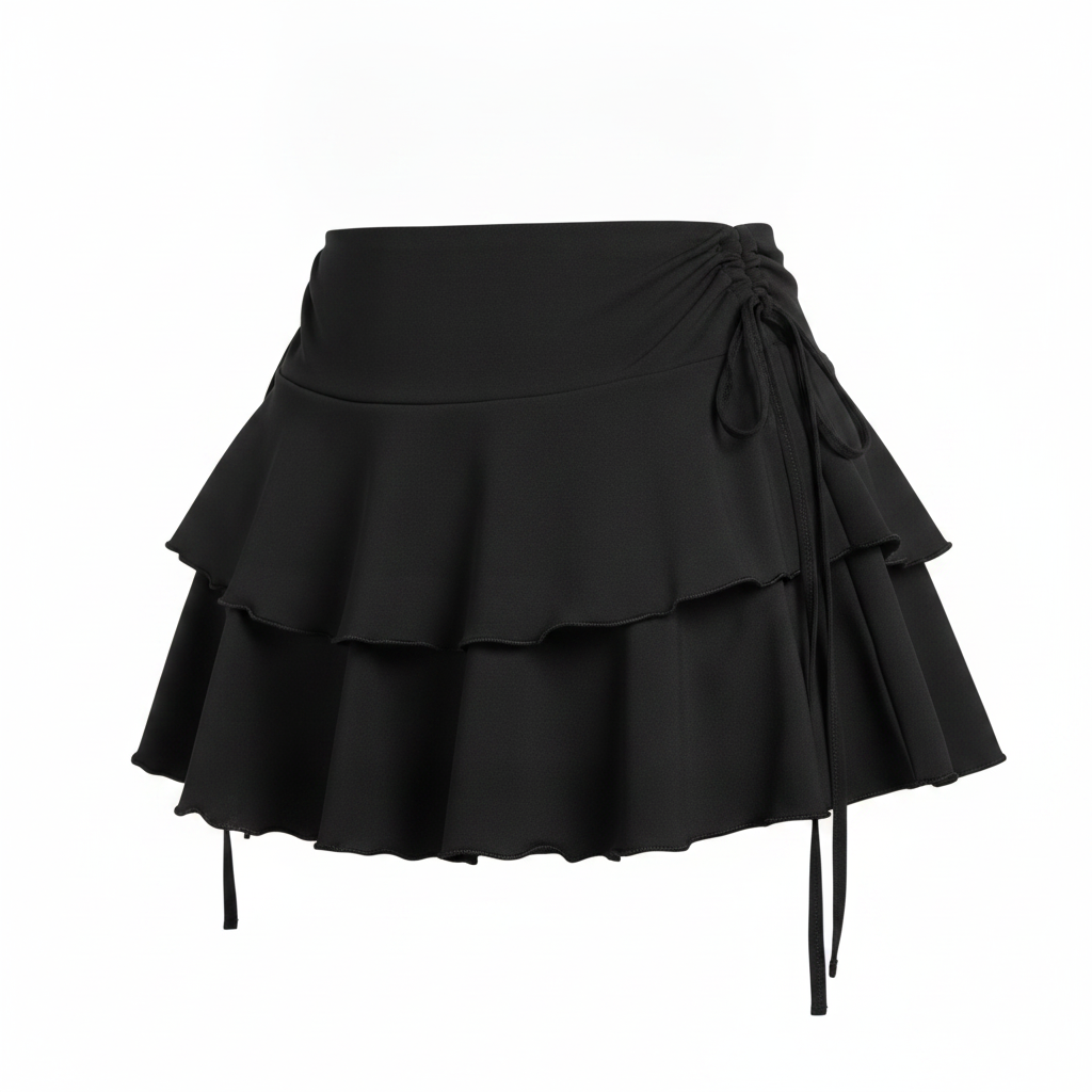 new women's solid color skirt