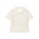 scalloped edge jackets for women