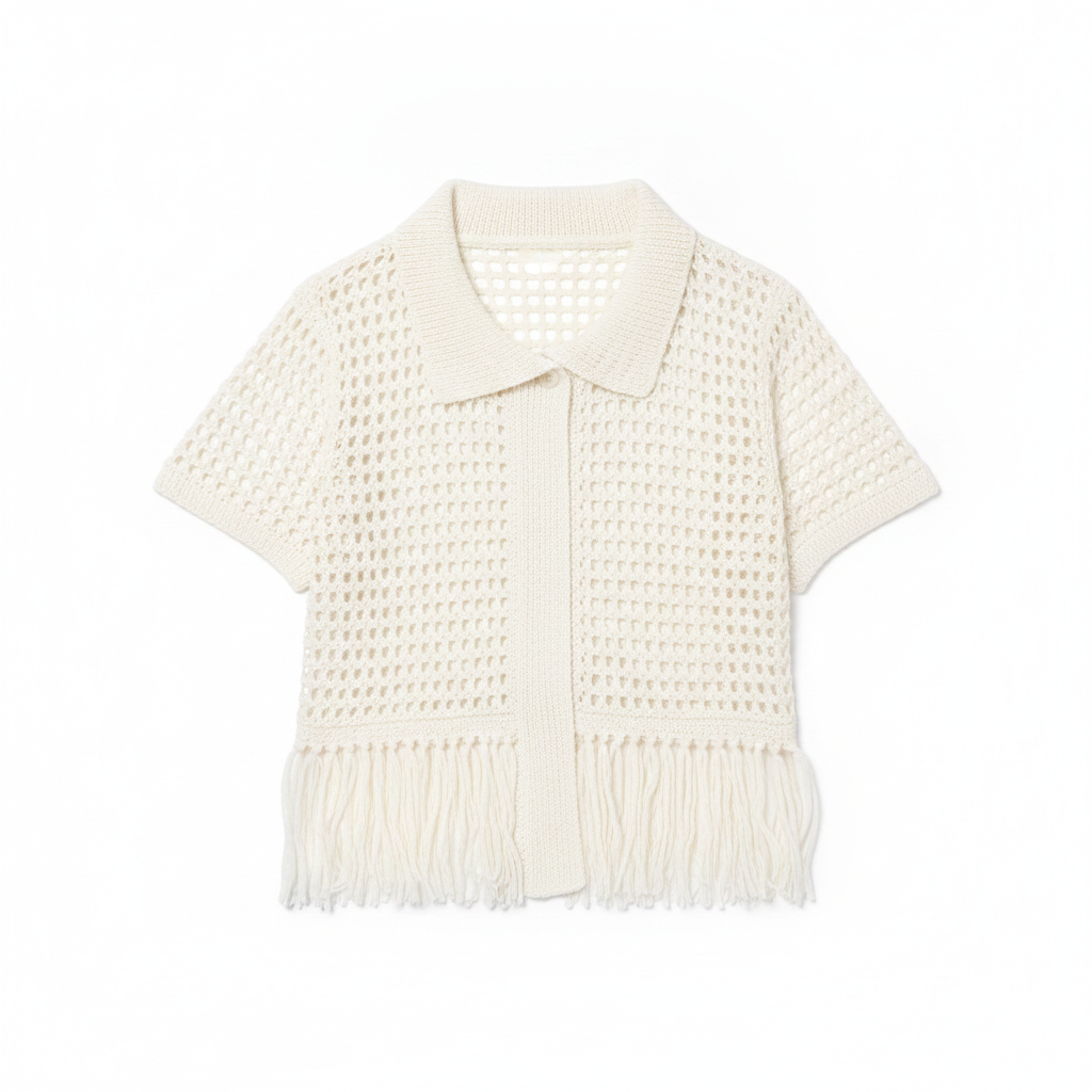 scalloped edge jackets for women